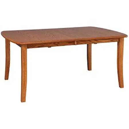 Solid Wood Rectangular Table